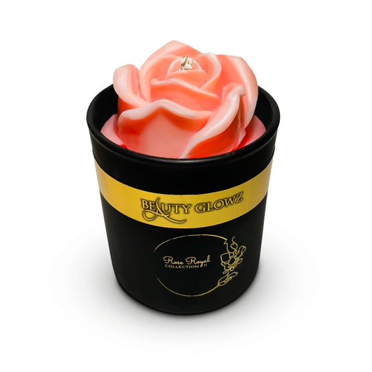 Pink Rose Candle